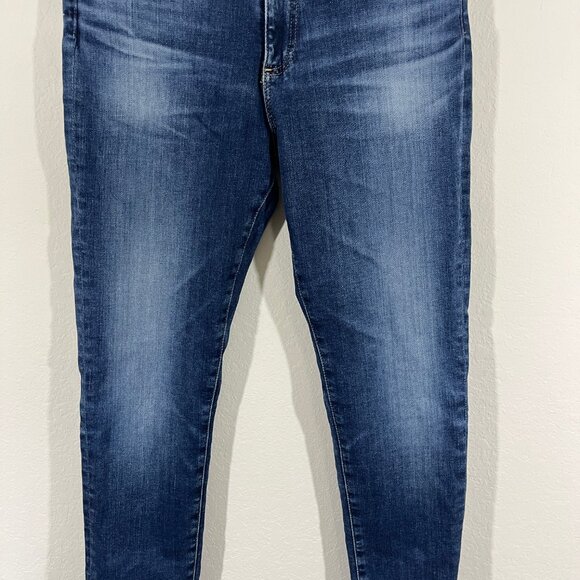 Adriano Goldschmeid Farrah Ankle Dark Wash Skinny Jeans Size 29 Style PW33418 - Picture 4 of 12